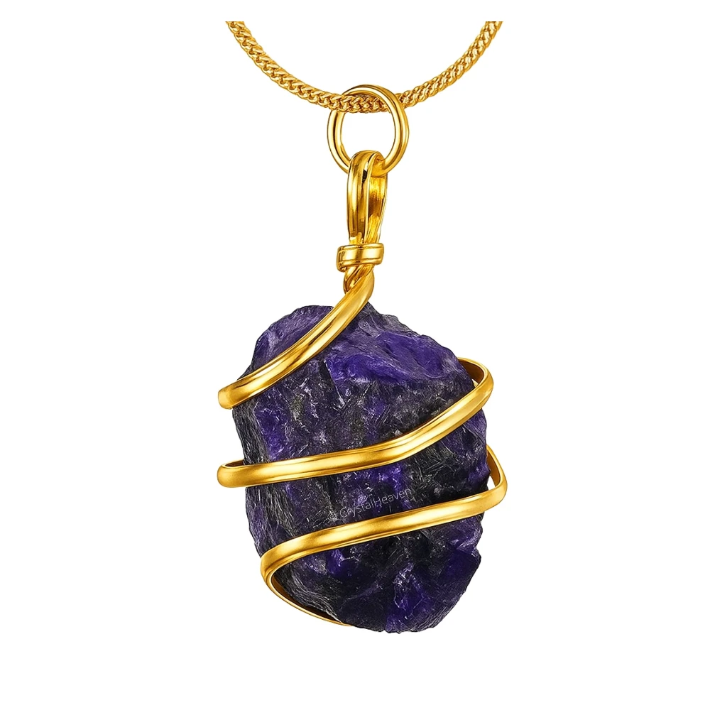 Amethyst Orgone Pyramid (Small OM) - Image 9