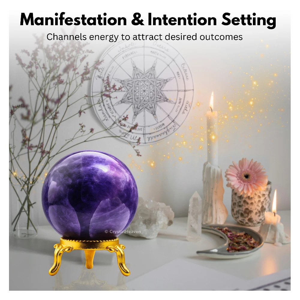Amethyst Sphere (1.5 Inch) - Image 6