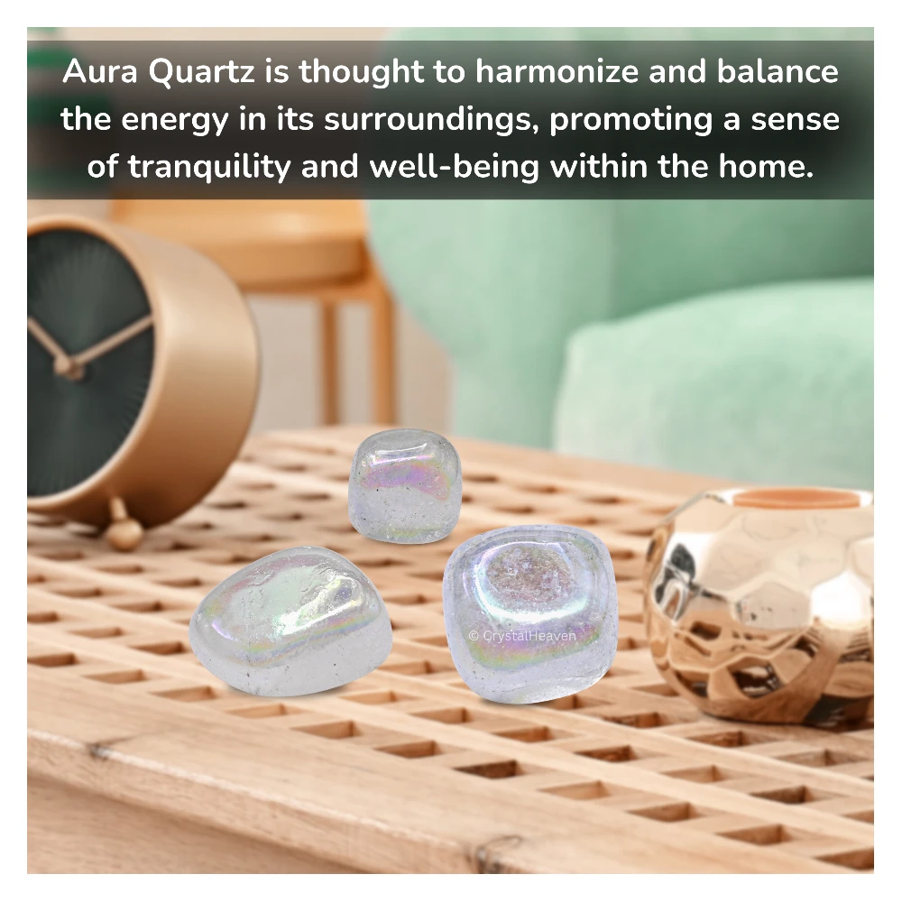 Tumbled Angel Aura Quartz Stones (30 Gram) - Image 4