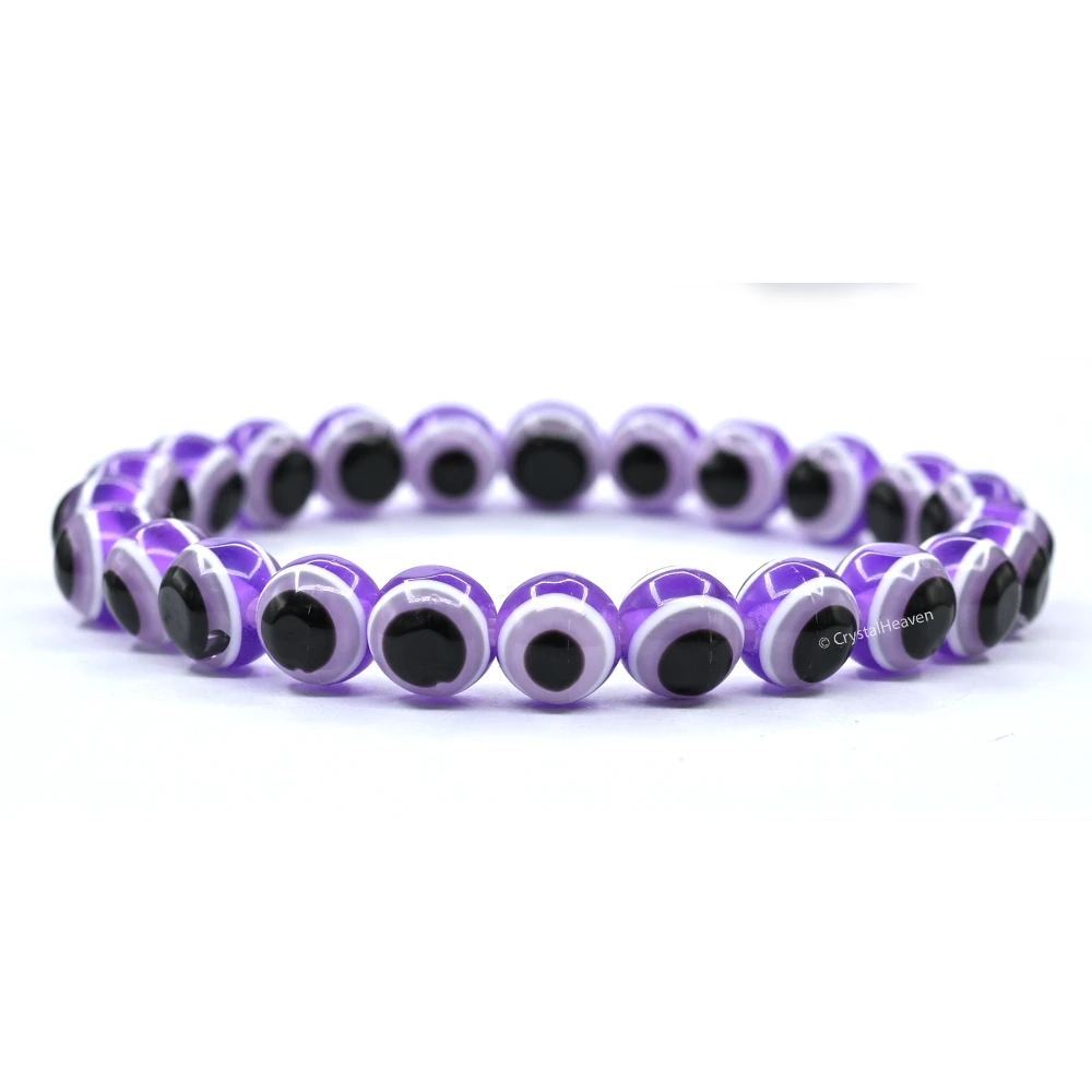 Violet Evil Eye Bracelet