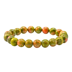 Unakite Bracelet (Elastic)