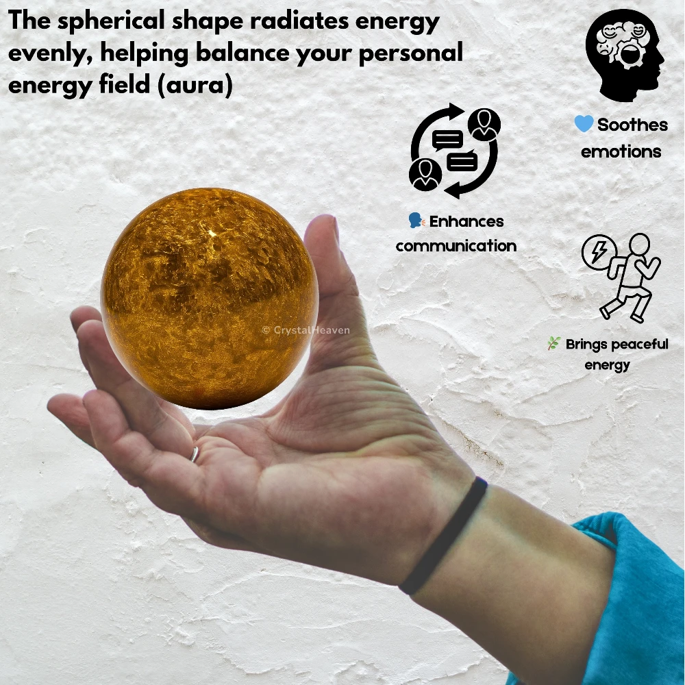 Bronzite Sphere (2 Inch) - Image 4