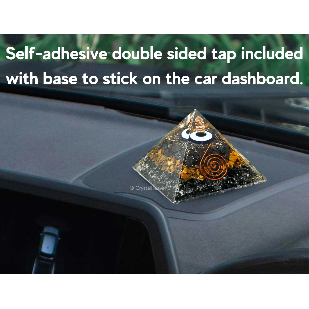 Ultimate Protection Crystal Orgone Pyramid for Car - 70 mm - Image 6