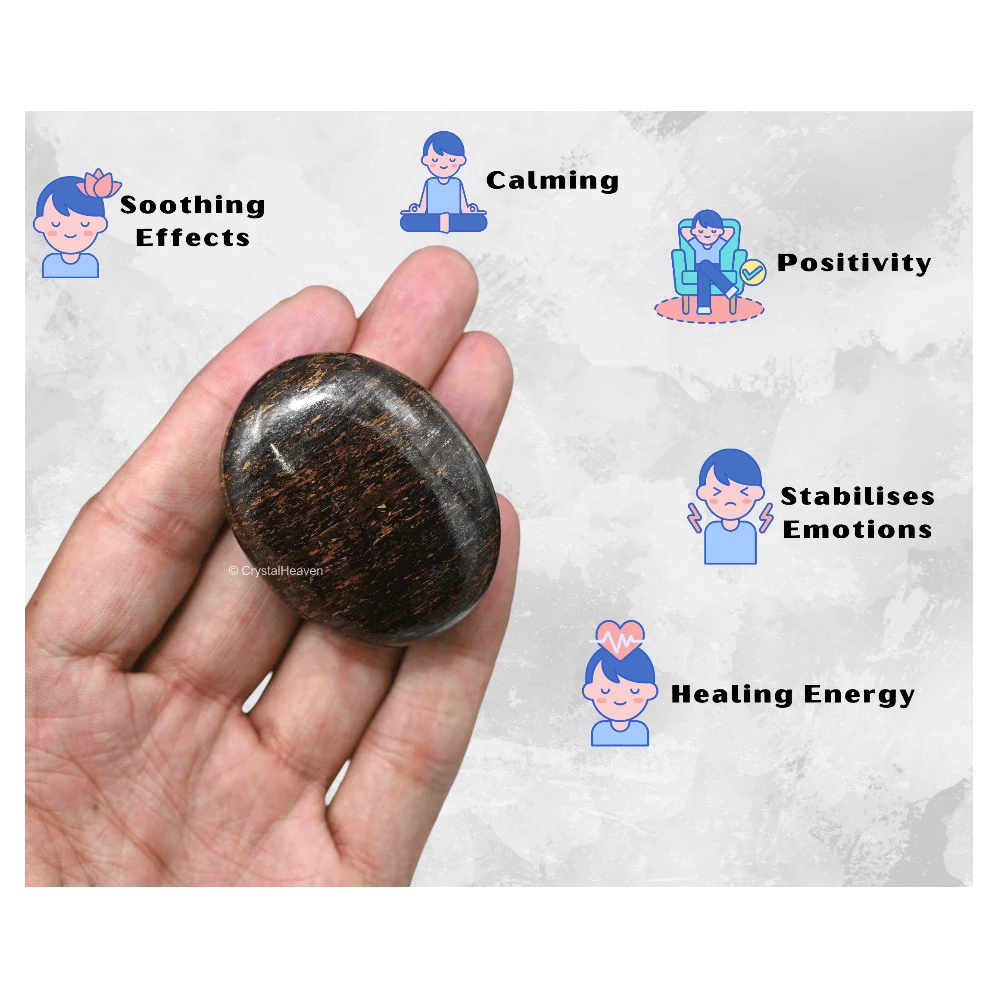 Bronzite Palm Stone - Image 6
