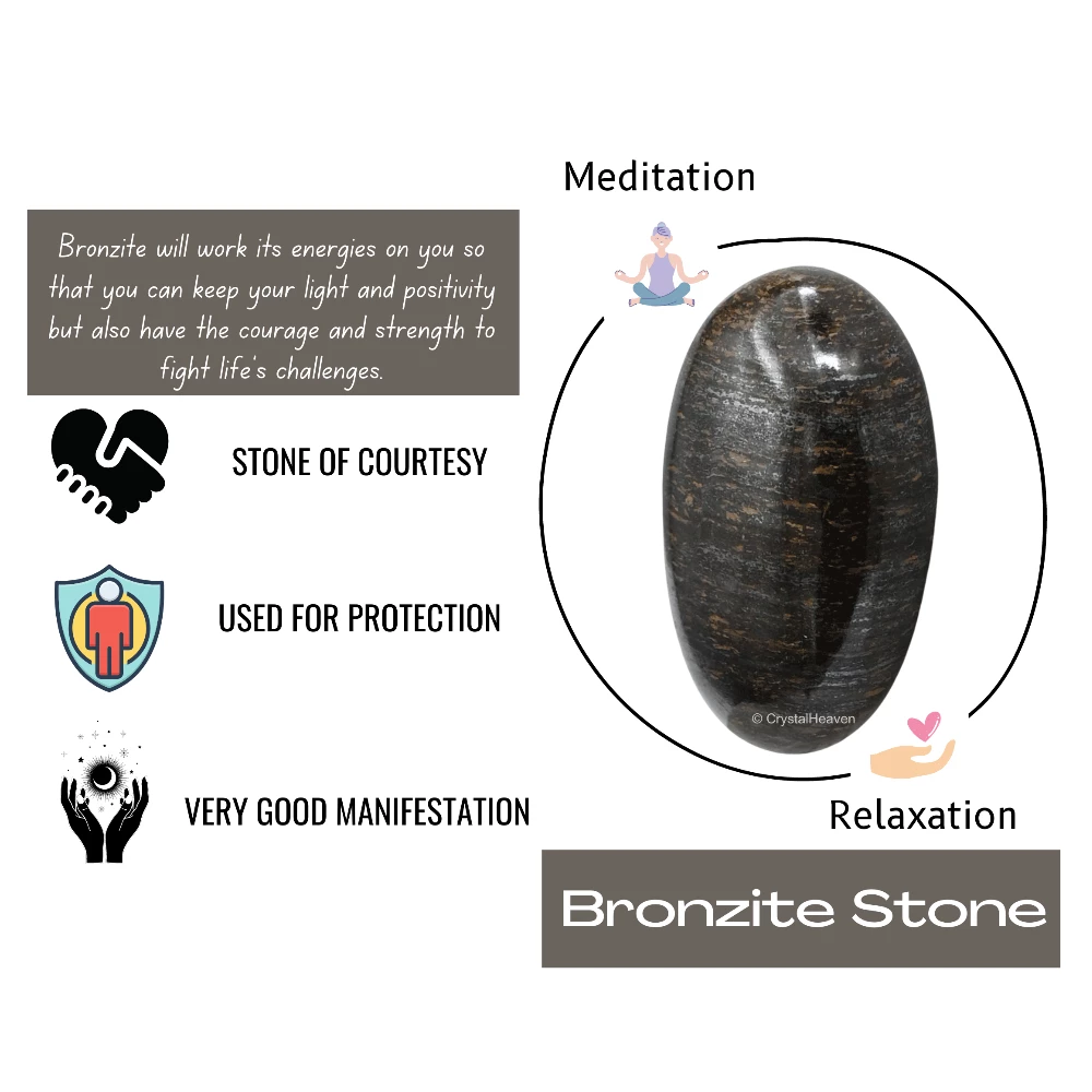 Bronzite Palm Stone - Image 5