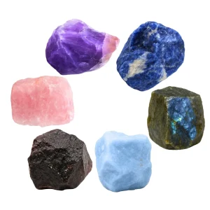 Anxiety Raw Crystals Set