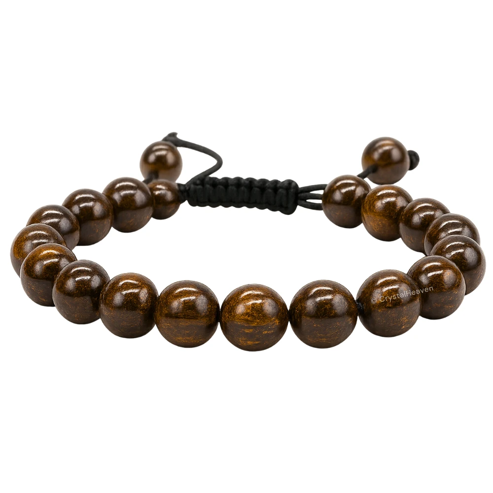 Yellow Lava Stone Bracelet (Adjustable) - Image 9
