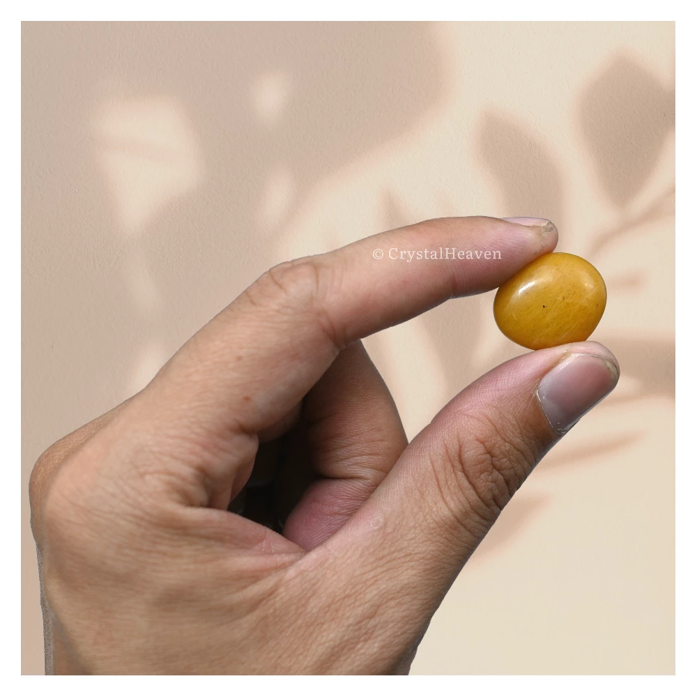 Tumbled Yellow Jasper Stones (30 Gram) - Image 6