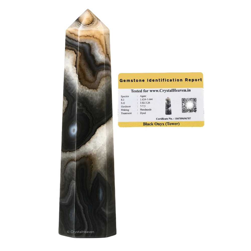 Black Onyx Tower (2" to 3" inch) - Image 2