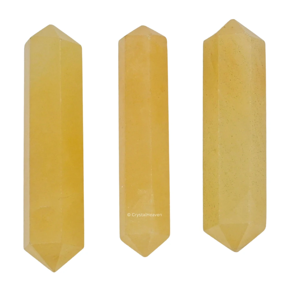 Yellow Aventurine Pencil Points (Double Terminated) (Set of 3) - Image 5