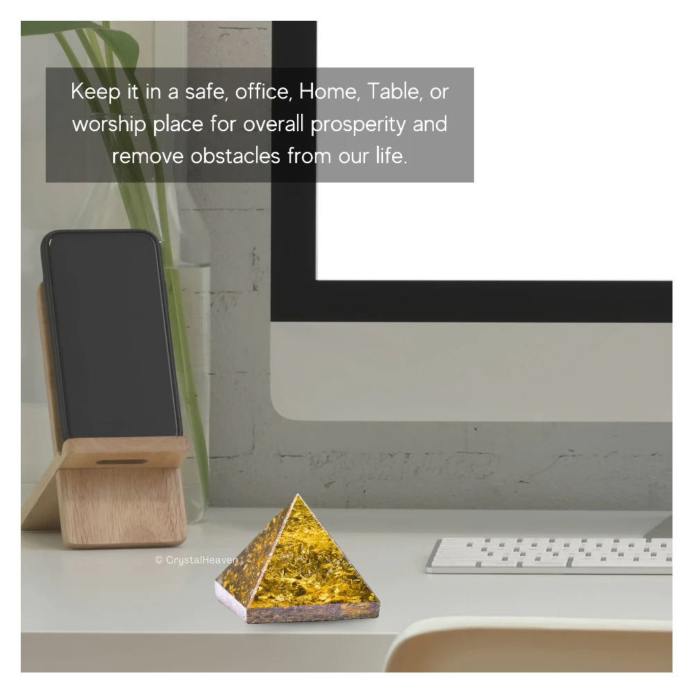 Bronzite Pyramid (1.5 Inch) - Image 6