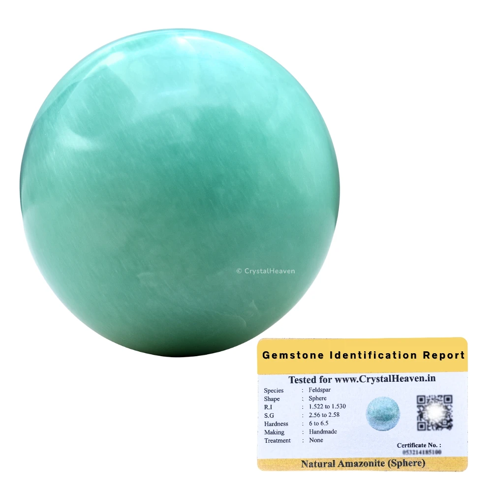 Amazonite Sphere (2 Inch) - Image 2