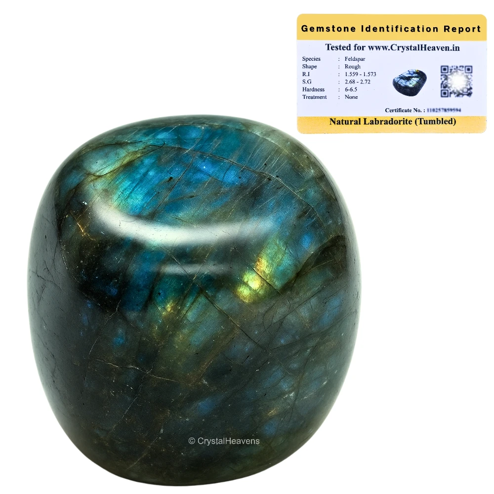 Tumbled Labradorite Stones (30 Gram) - Image 2