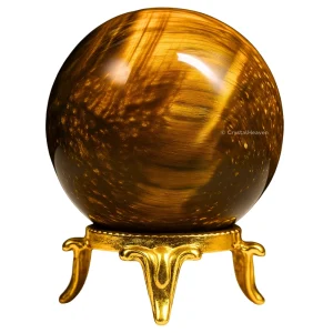 Tiger Eye Sphere (1.5 Inch)