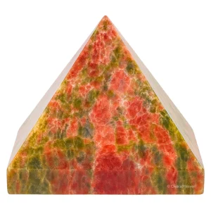 Unakite Pyramid (1 Inch)