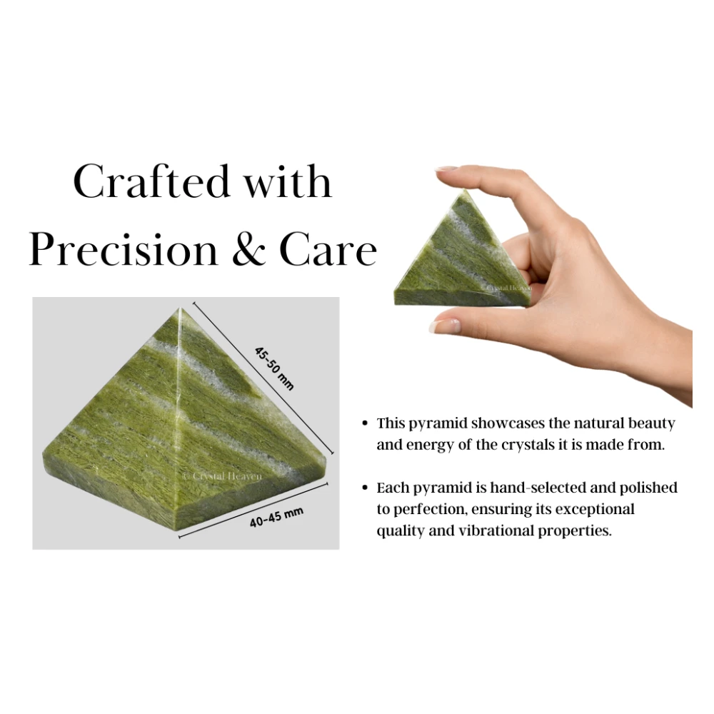 Vesuvianite Pyramid (2 Inch) - Image 5