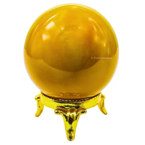 Yellow Jasper Sphere (2 Inch)