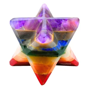 7 Chakra Crystal Merkaba (35-45 mm)