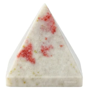 Cinnabarite Pyramid (1.5 Inch)
