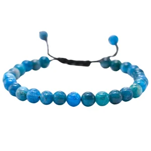 Apatite Healing Crystal Bracelets - 6mm Beads (Adjustable)