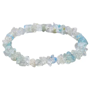 Aquamarine Chips Bracelet