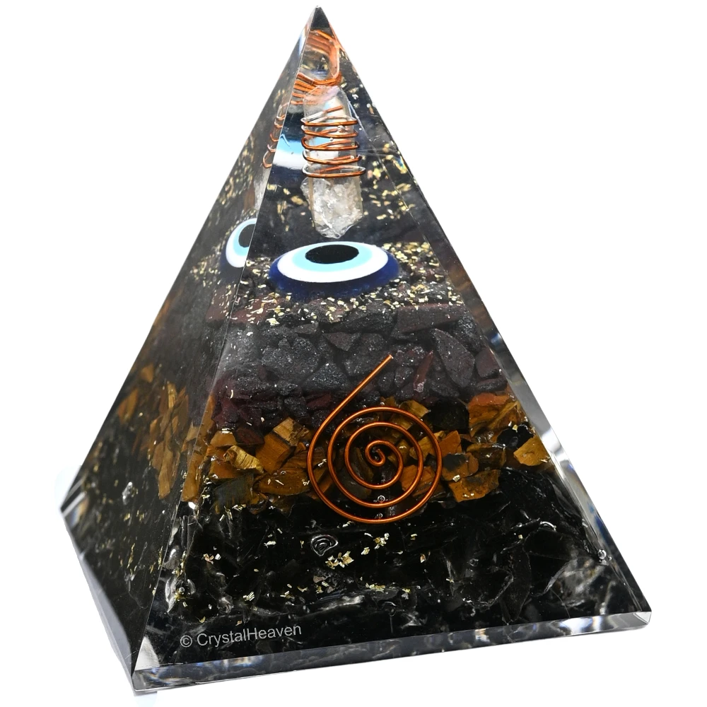 Ultimate Protection Crystal Orgone Pyramid - 95 mm - Image 2