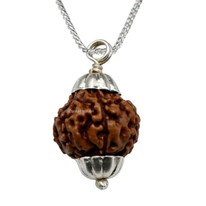 7 Mukhi Rudraksha Pendant (Silver)