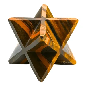 Tiger Eye Crystal Merkaba (35-45 mm)