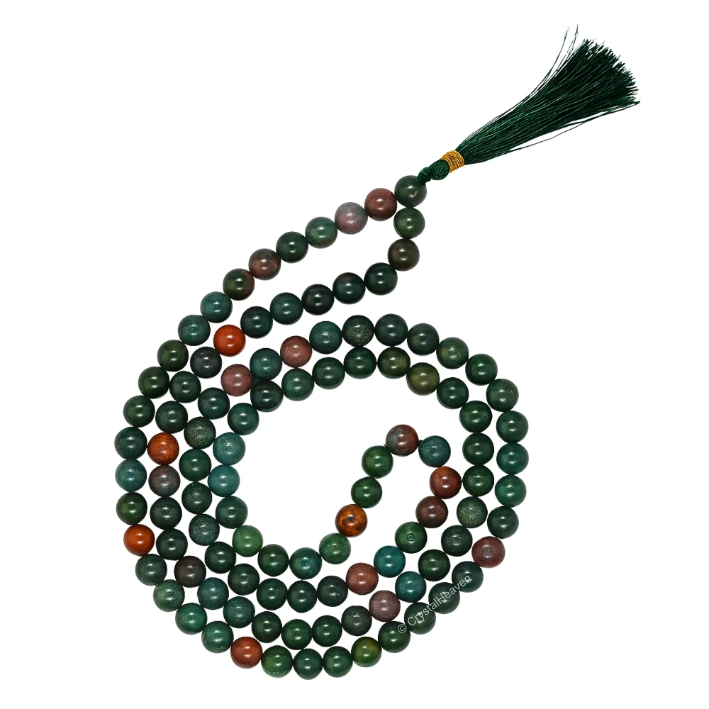 Amazonite Crystal Tasbih (Gold) - Image 9
