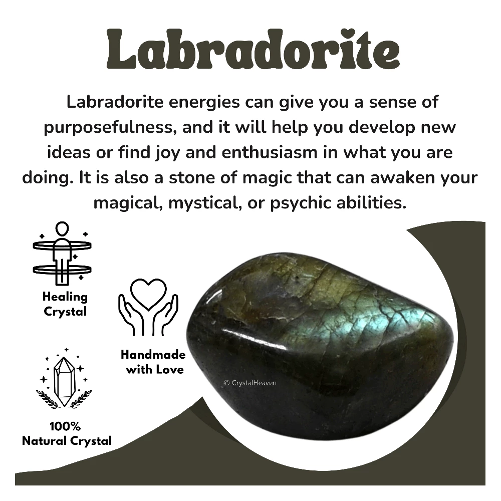 Tumbled Labradorite Stones (30 Gram) - Image 4