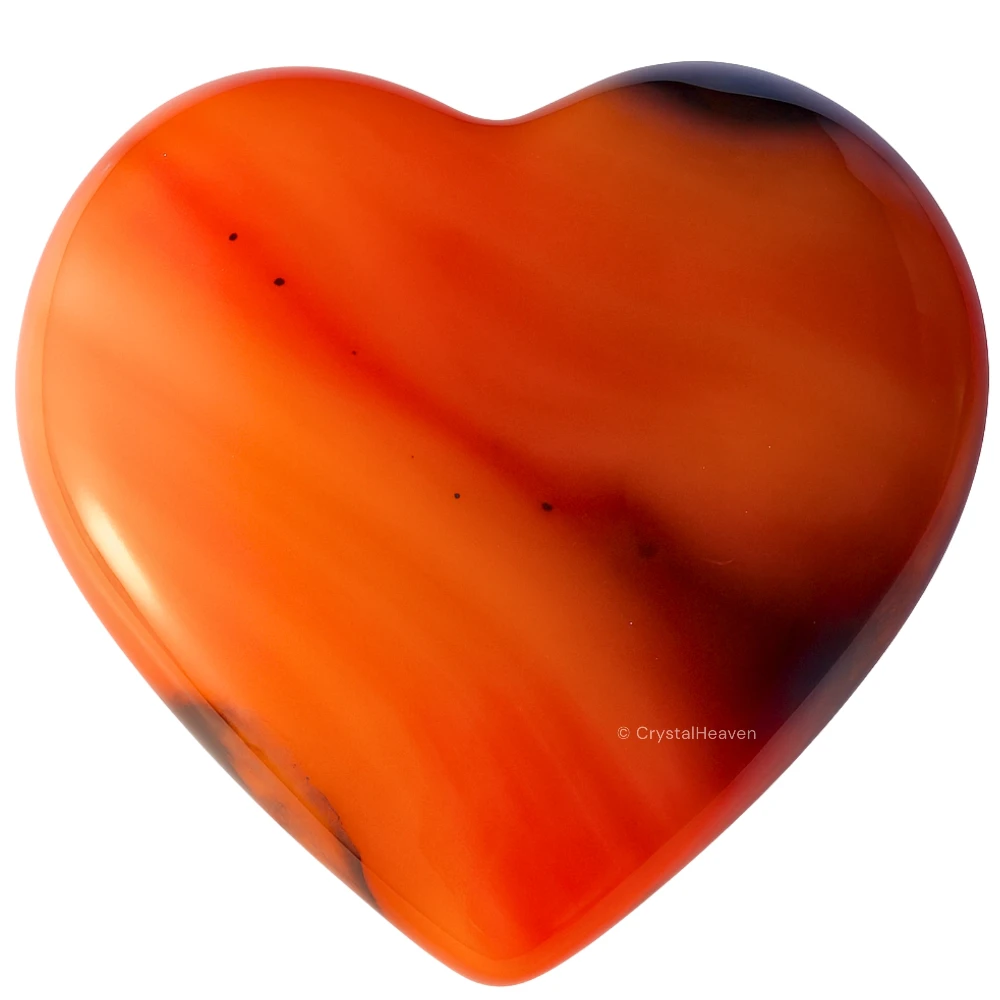 Carnelian Necklace - Raw Oval Crystal (Gold) - Image 8