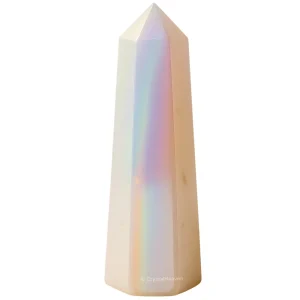 Aura Quartz Crystal Tower (3" to 4" inch)