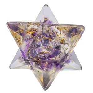 Amethyst Orgone Merkaba - 1 Inch