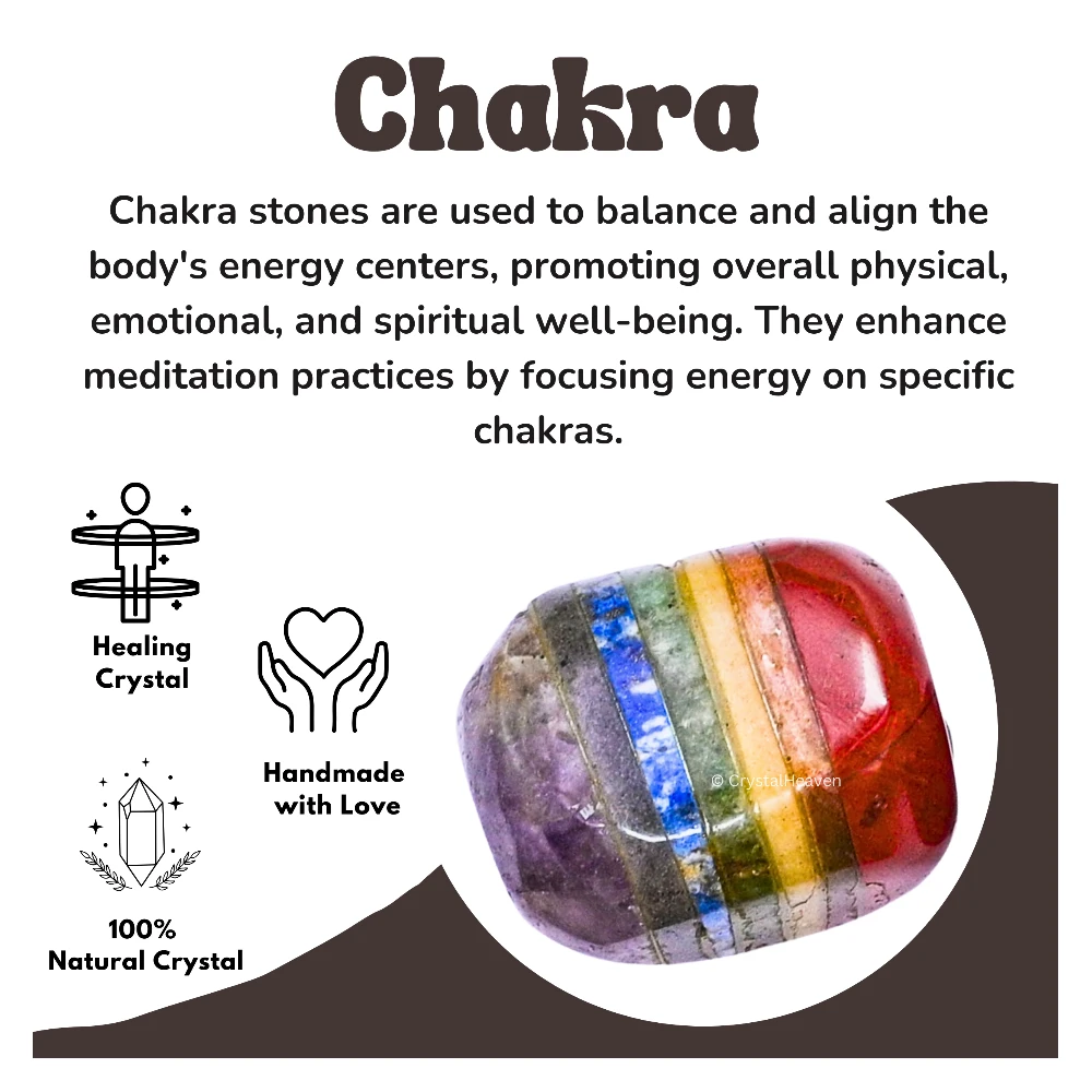 7 Chakra Tumbled Stones (30 Gram) - Image 3