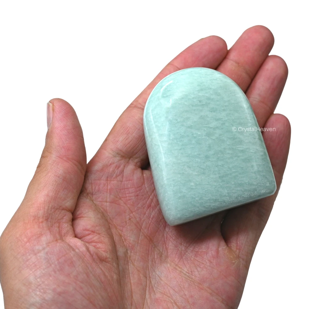Amazonite Standing Palm Stone (Large) - Image 4