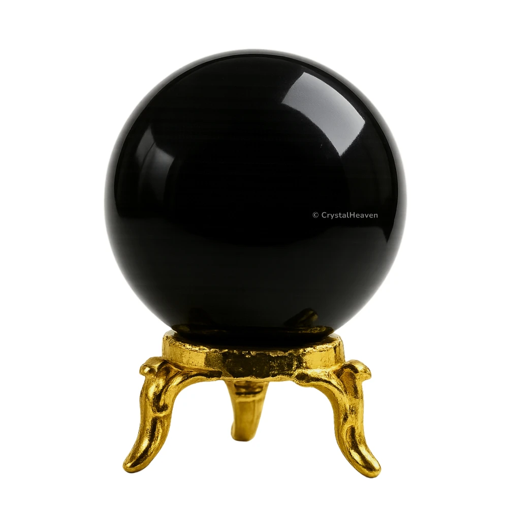 Black Obsidian Sphere (2 Inch)
