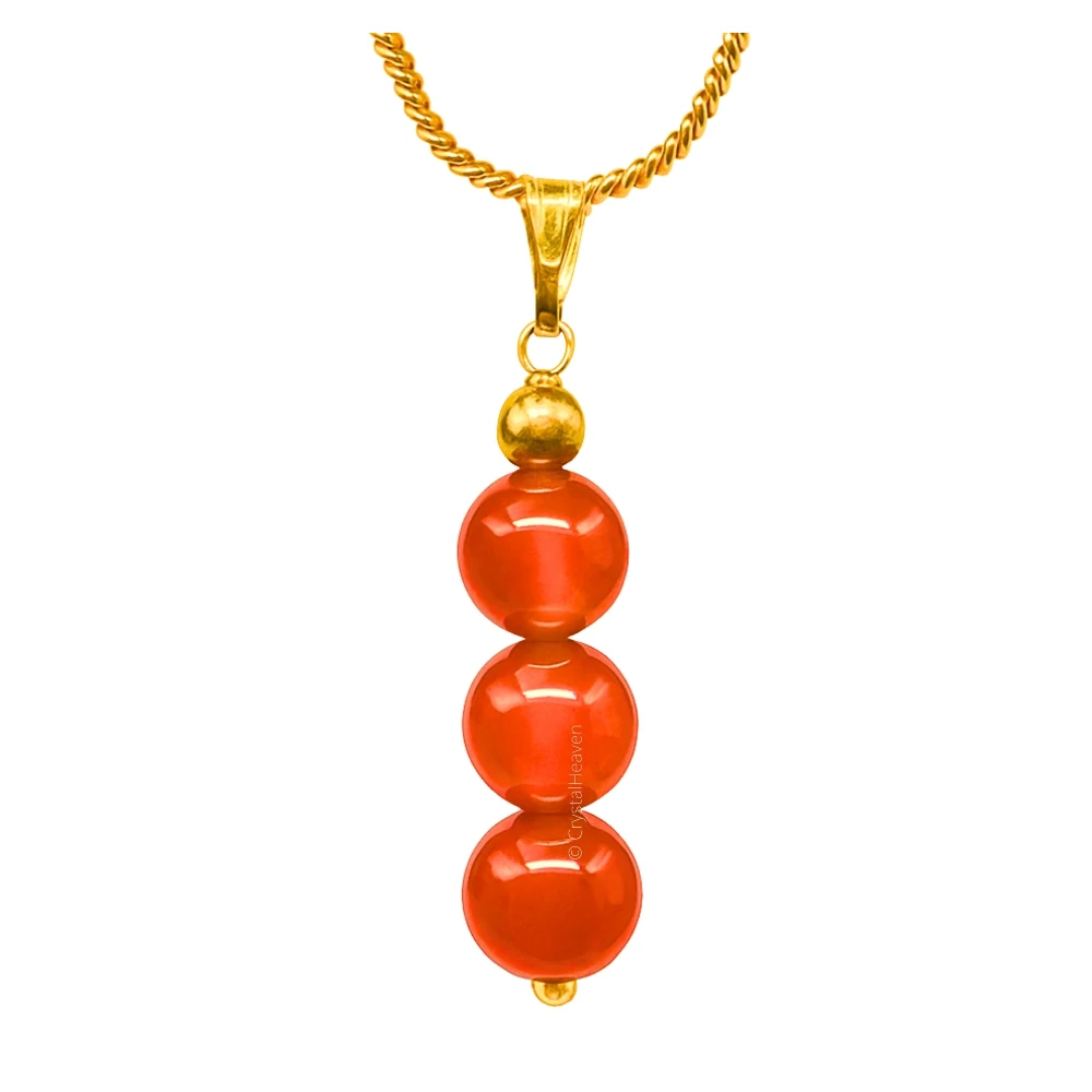 Aquamarine Crystal Bead Necklace (Gold) - Image 7