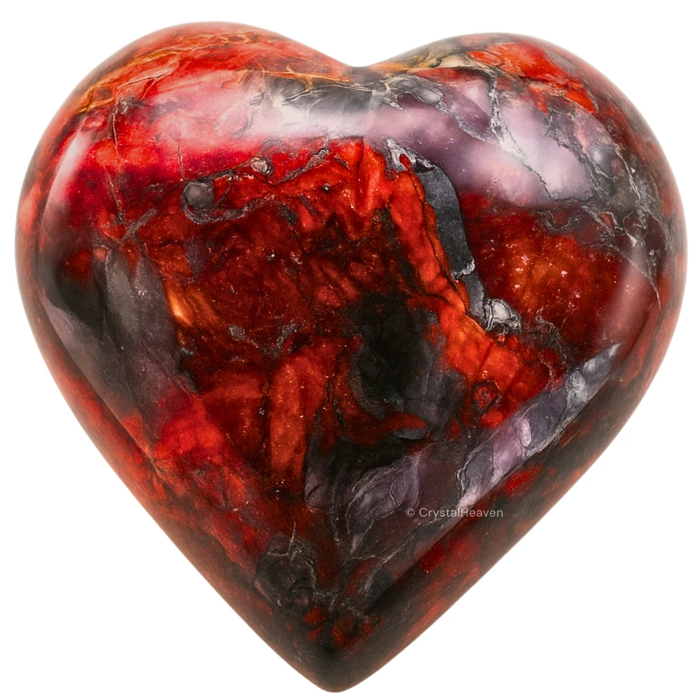 Cinnabarite Mini Heart (Pack of 2) - Image 8