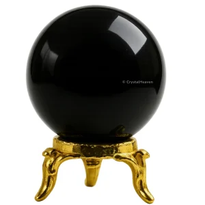Black Obsidian Sphere (1.5 Inch)