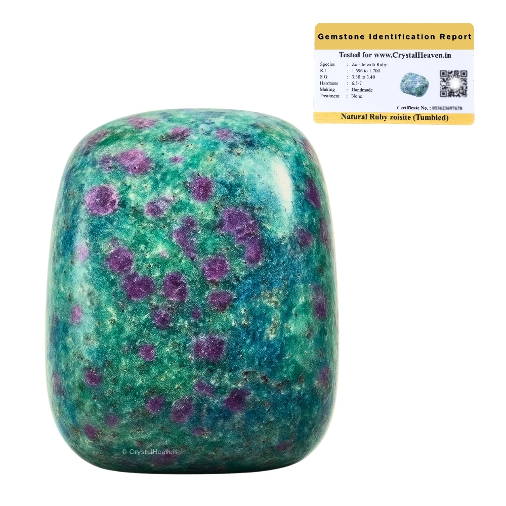 Tumbled Ruby Fuchsite Stones (30 Gram) - Image 2