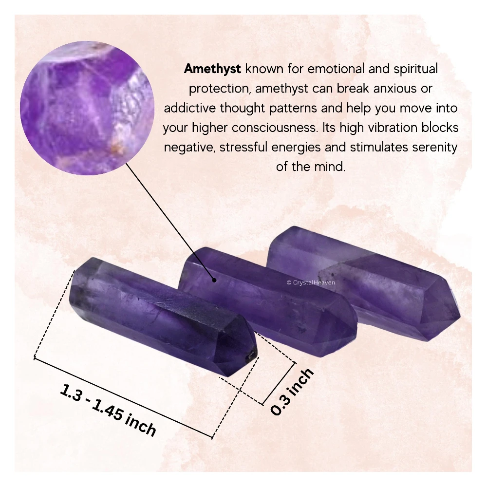 Amethyst Pencil Points (Set of 3) - Image 4