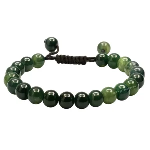 Moss Agate Bracelet (Adjustable)
