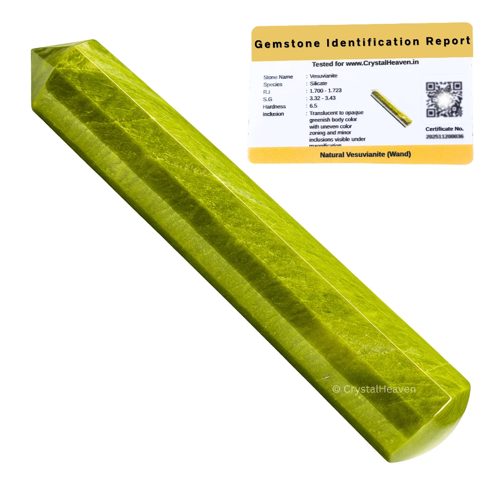 Vesuvianite Wand (Faceted) - Image 2