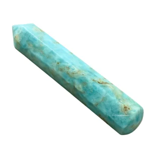 Caribbean Calcite Wand (Faceted)
