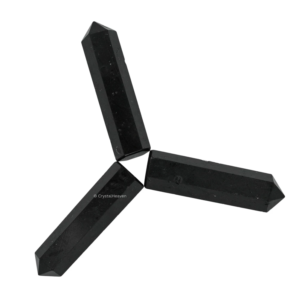 Black Tourmaline Pencil Points (Set of 3) - Image 3