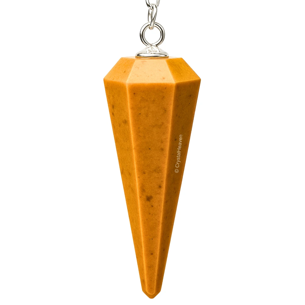 Yellow Jasper Lemurian Pyramid - Under 9 Pyramid Plate - Image 10