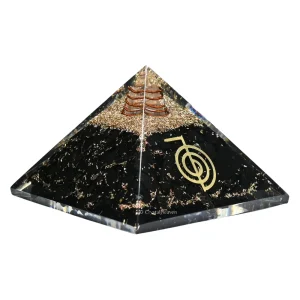 Black Tourmaline Orgone Pyramid (Reiki)