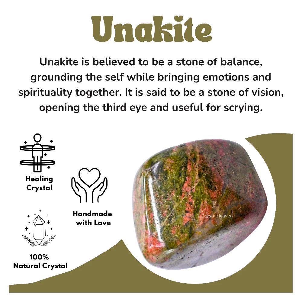 Tumbled Unakite Stones (30 Gram) - Image 4