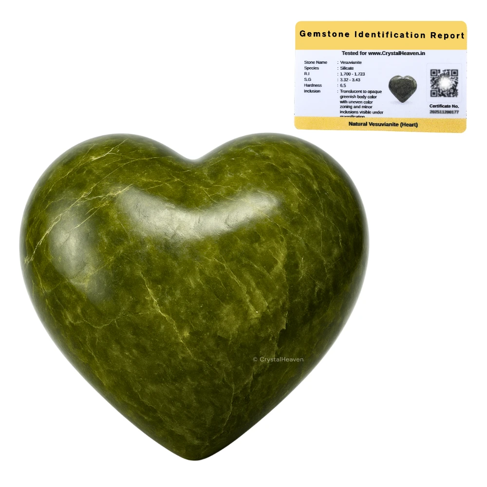 Vesuvianite Heart - Image 2