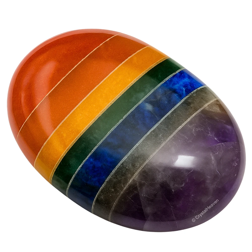 7 Chakra Palm Stone - Image 2